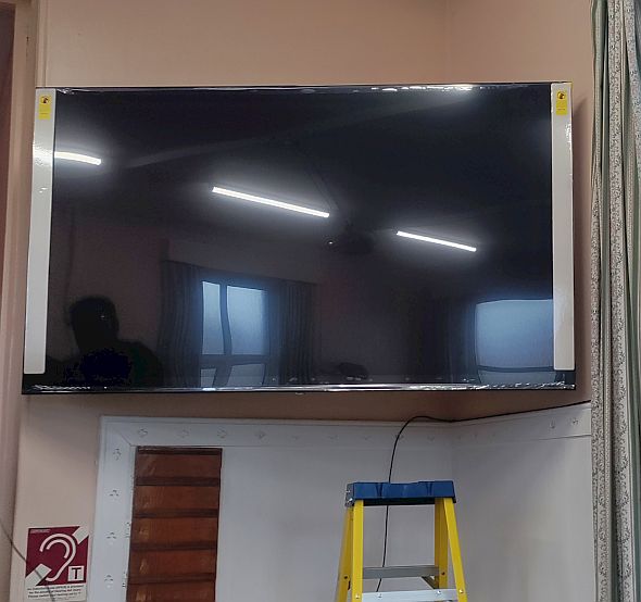 The biggest TV of all
